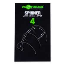 Picture of KORDA Spinner Hooks (Ten per pack) Microbarbed Sz 4