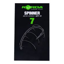 Picture of KORDA Spinner Hooks (Ten per pack) Microbarbed Sz 7