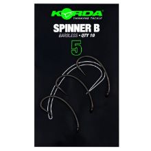Picture of KORDA Spinner Hooks (Ten per pack) Barbless Sz 5