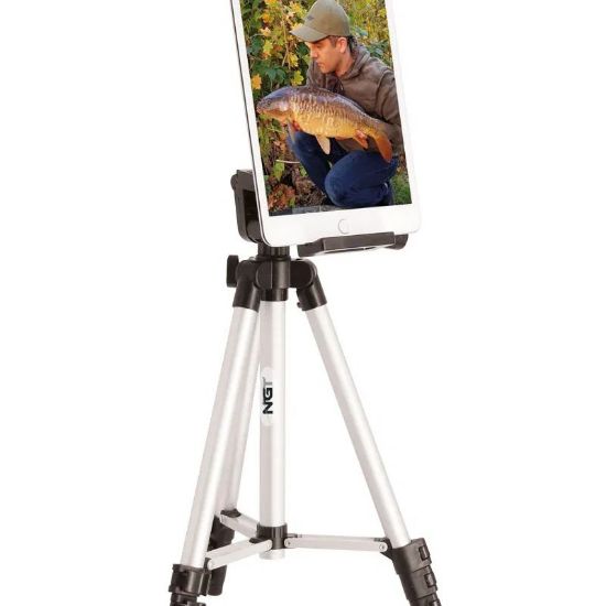 Picture of NGT Anglers Selfie Tripod - Includes Light and Remote