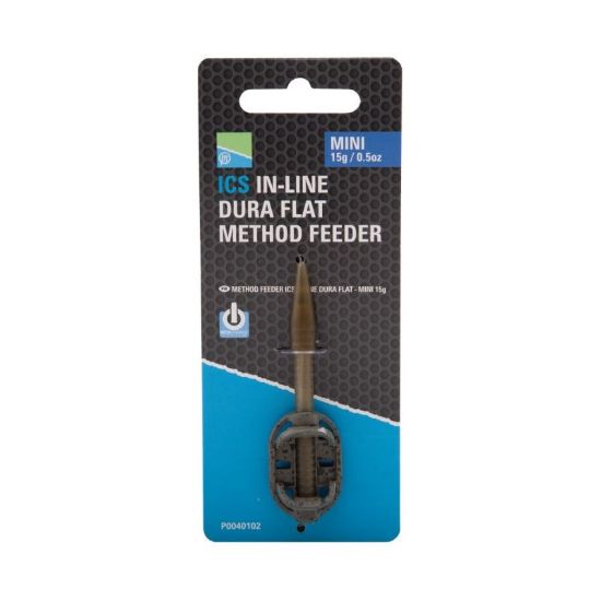 Picture of PRESTON ICS Inline Dura Flat Method Feeder Mini 15g