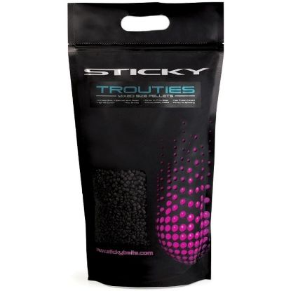 Picture of STICKYBAITS Trouties Mized Sized Pellets 2.5kg