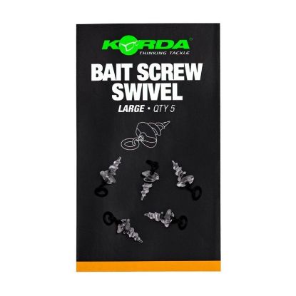 Picture of KORDA Bait Screw Swivels (5 PER PACK)