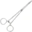 Picture of NGT Forceps 6inch Stainless Steel Curved