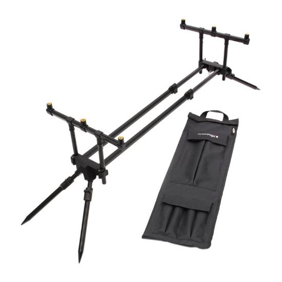 Picture of NGT Quickfish Pod MK2 - 3 Rod Pod Fully Adjustable with Case