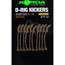 Picture of KORDA D-Rig Kickers Brown MEDIUM