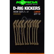 Picture of KORDA D-Rig Kickers Brown LARGE