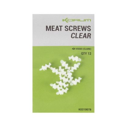 Picture of KORUM Meat Scews Clear (12 per pack)