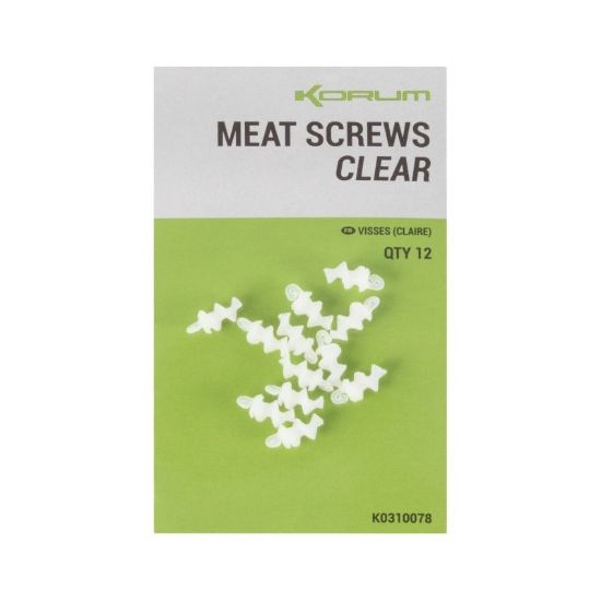 Picture of KORUM Meat Scews Clear (12 per pack)